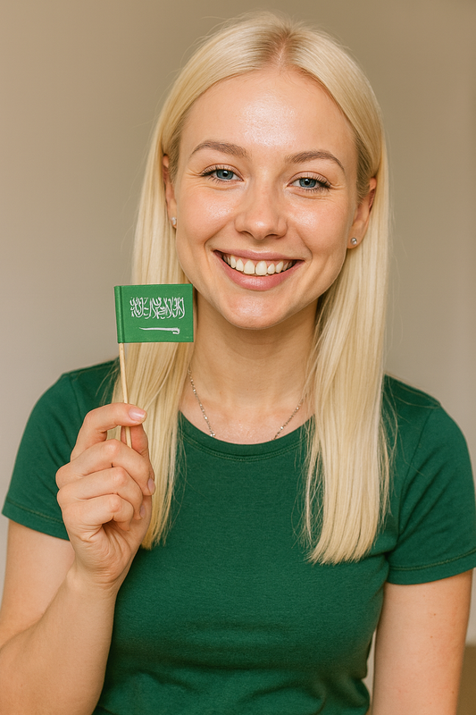 50Pcs Mini Saudi National Day Flag Picks