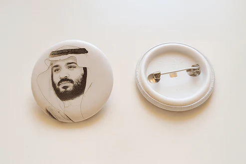 Saudi National Day Badge