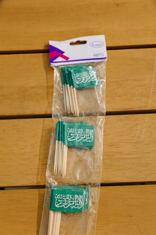50Pcs Mini Saudi National Day Flag Picks